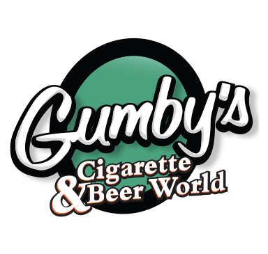 Gumbys Cigarette and Beer World Logo